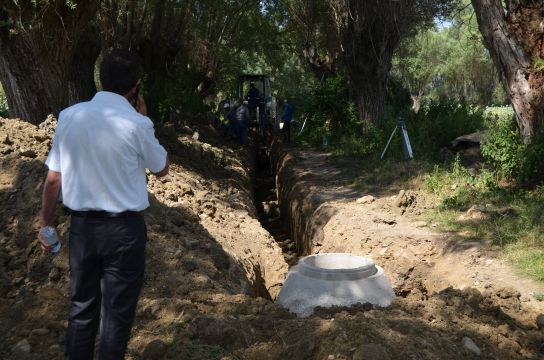 Halkalı Mahallesi Kanalizasyon Çalışması